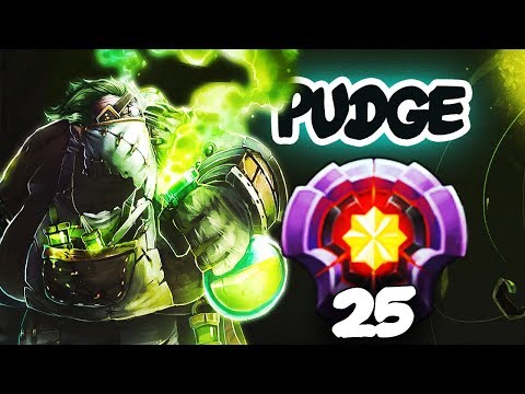 FIRST LEVEL 25 PUDGE Divine Rank - Better than Dendi, Qupe, Levkan and Zipfile? EPIC Dota 2 Gameplay