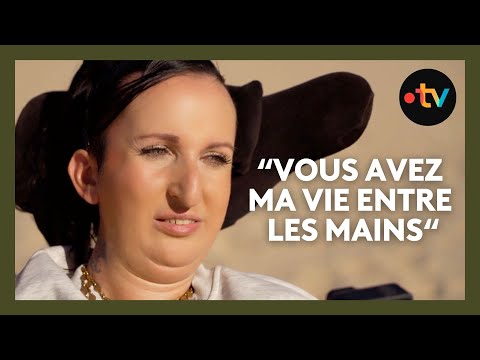 Ils hissent Lucie Carrasco, tétraplégique, au sommet de la dune du Pilat !
