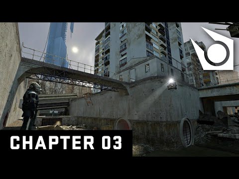 Half-Life 2 Chapter 3 Route Kanal Walkthrough - No talking/No deaths/No commentary