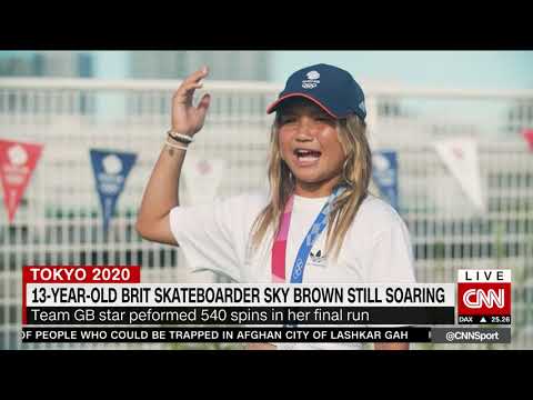 Sky Brown Talks Olympics with Coy Wire