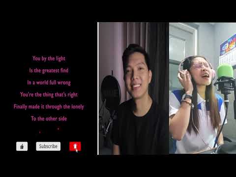 Terrified- Katharine McPhee ft. Zachary Levi (Duet) - Yuki and Clark In Studio