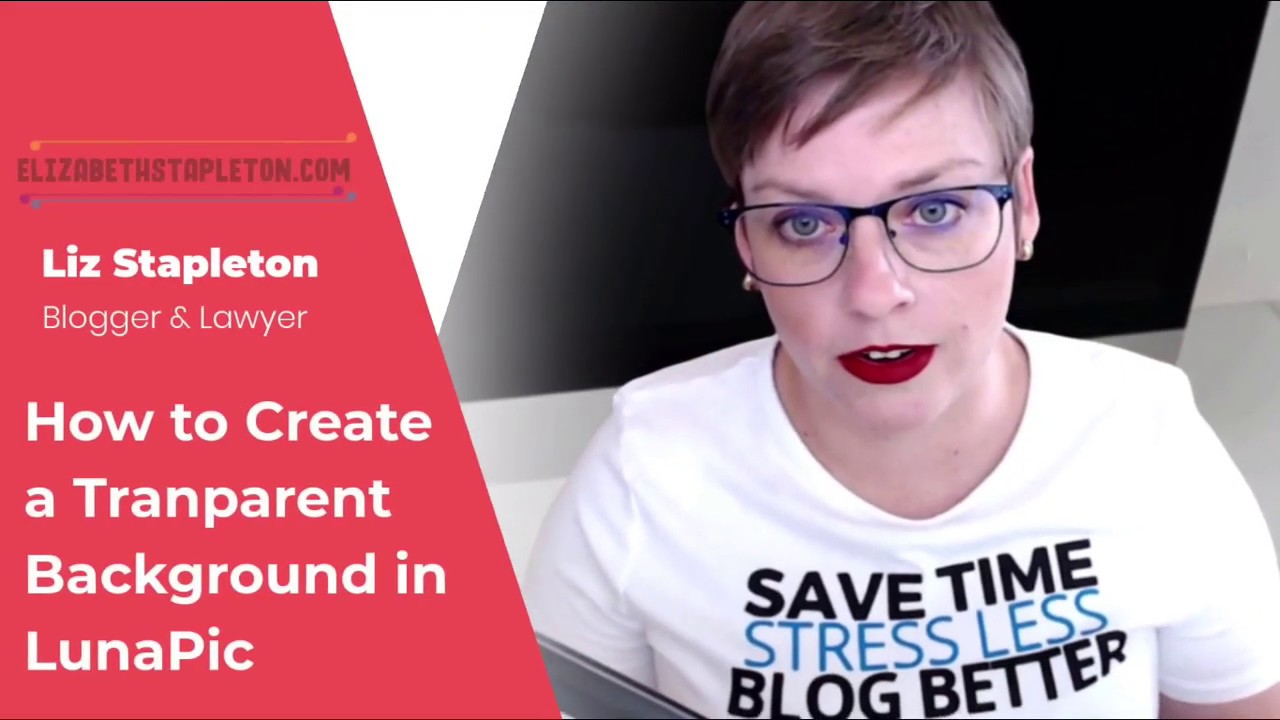 How to Create Transparent Backgrounds for Free (LunaPic Tutorial)