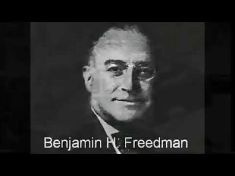 Benjamin Harrison Freedman: Die Rolle der Juden im 1. und 2. Weltkrieg