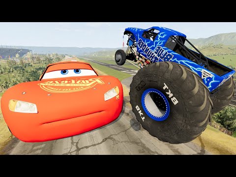 BeamNG Crazy Car Crashes and Jumps LIVE - Random Vehicles Total Destruction | Griff's Garage