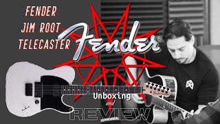 Video thumbnail for Fender Jim Root Telecaster Unboxing and Review by Century Road Official