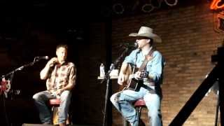 Cody Johnson Acoustic with Roger Creager at Hurricane Harrys Video by Photos by Hunter