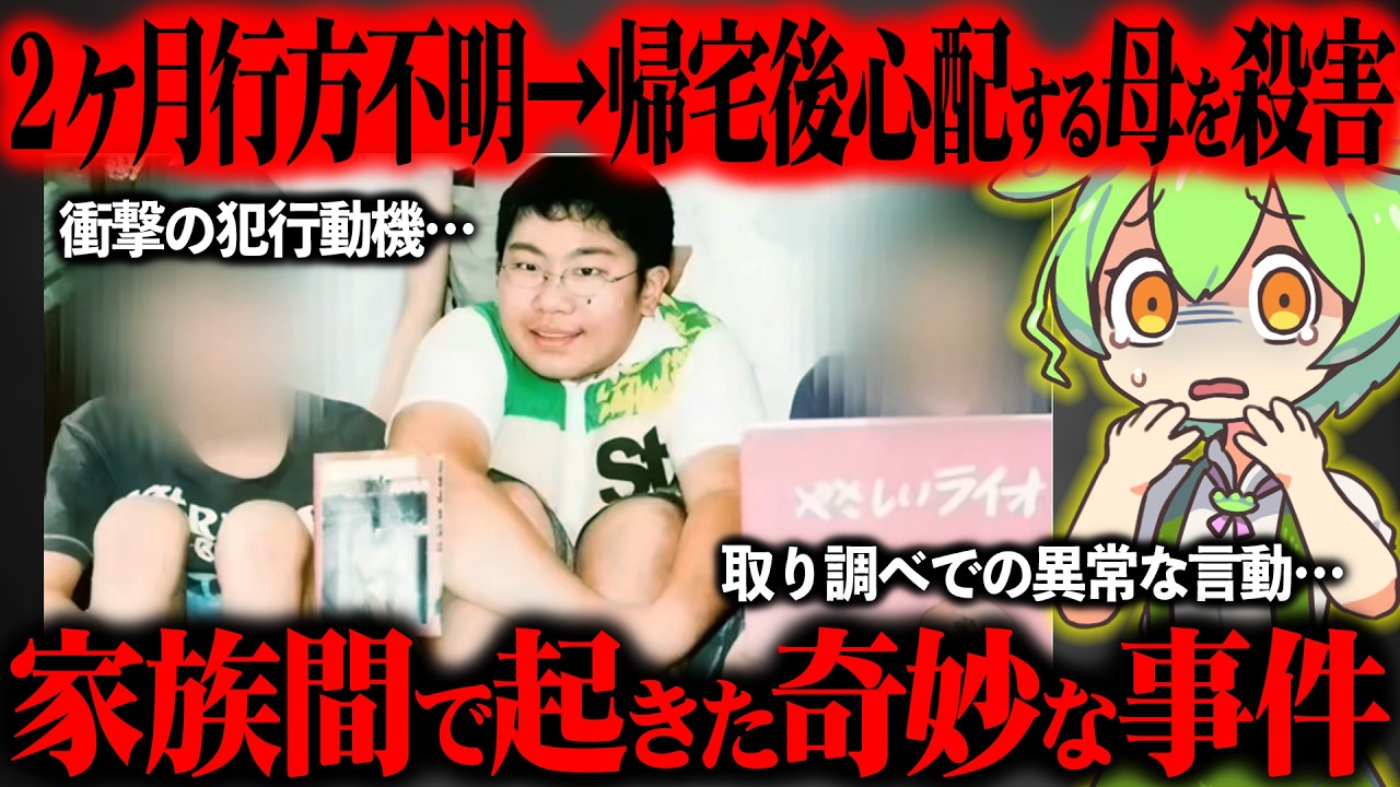 【闇深】行方不明の子供が突然帰宅し母親をｻﾂ害した事件をご存知ですか？【ずんだもん＆ゆっくり解説】