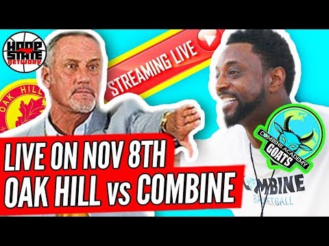Jeff McInnis & THE GOATS: Combine Academy LIVE SHOWDOWN vs Oak Hill on NOV 8th!!