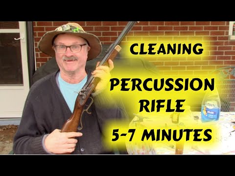 How to Clean a Percussion Rifle The Easy Way -- Tip: How to never lose a barrel wedge again.