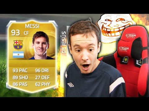 MESSI IN A PACK PRANK!!! - FIFA 15