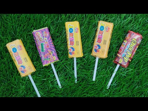 5 Lollipops Unpacking ASMR - Satisfying Video