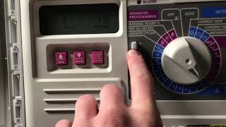 How to simply program your RainBird ESP Modular Sprinkler Controller