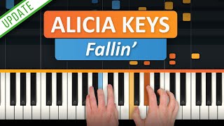 Alicia Keys - Fallin&#39; (Official HD Piano Lesson)