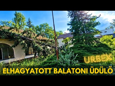 ELHAGYATOTT BALATONI RETRO ÜDÜLŐ, IFJÚSÁGI TÁBOR BEJÁRÁSA