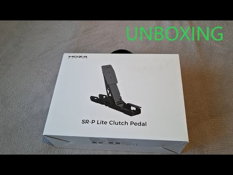 Moza R3 Racing SR-P Lite Clutch Pedal Unboxing