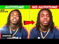 GENIUS INTERVIEWS Vs REAL SONGS 2021 AUTOTUNE Vs NO AUTOTUNE
