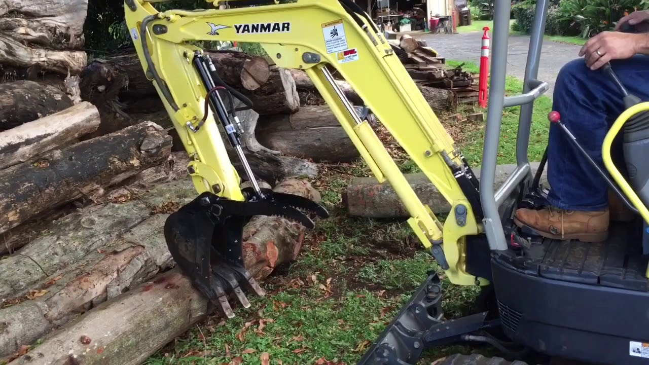Watch video Mini excavator homemade hydraulic thumb build Now Mini excavator homemade hydraulic thumb build