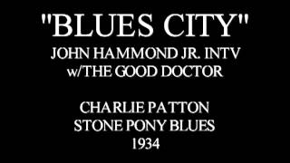 BLUES CITY - JON HAMMOND INTERVIEW - BLUES INFLUENCES