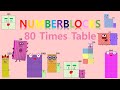 LEARN 80 TIMES TABLE NUMBLY STUDY With Numberblocks MULTIPLICATION LEARN TO COUNT