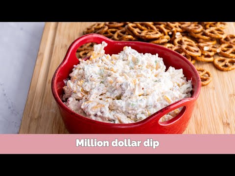 🎉 VIRAL Million Dollar Dip Recipe | The Most Addictive Party Dip Ever!