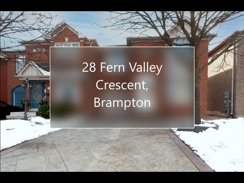 28 Fern Valley Crescent, Brampton