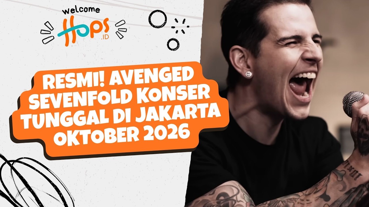 RESMI! Avenged Sevenfold Konser di Jakarta, Ini Jadwal & Harga Tiket!