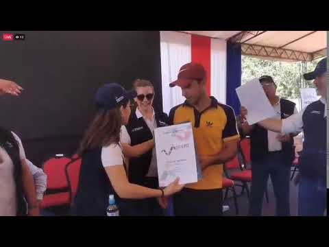 Continúa la entrega de títulos de propiedad en Arroyito, Concepción.