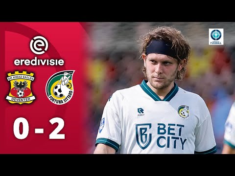 Halilovic trifft sehenswert! Fortuna siegt zum Auftakt | Go Ahead Eagles - Fortuna Sittard