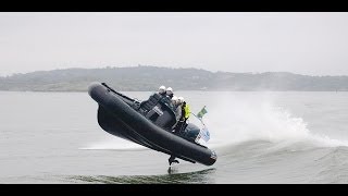preview picture of video 'UllmanDynamics.com Shock Mitigation boat seats RIB'