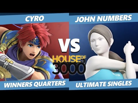 Smash Ultimate Tournament - Cyro (Roy) Vs. John Numbers (Wii Fit) SSBU Xeno 195 Winners Quarters