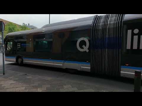 Qbuzz Qlink Blauw 7414 als Qlink blauw Lijn 3 naar Leek Oostindie via P+R Hoogkerk A7