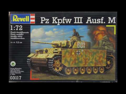 Revell 1/72 Pz.Kpfw. III Ausf.M Kit# 03117