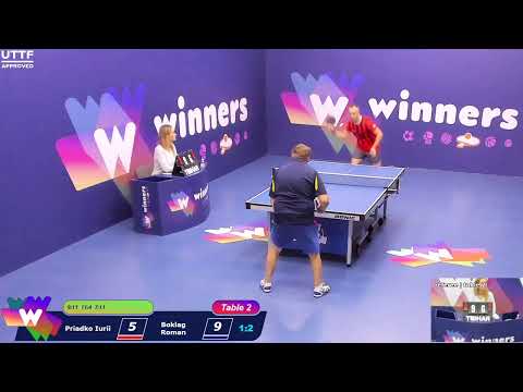 WINners CUP table 2  04.09 Priadko Iurii - Boklag Roman 19:30
