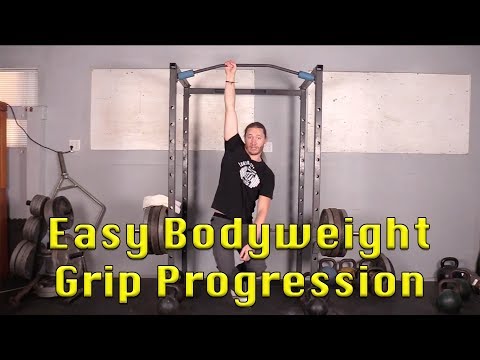 Easy Bodyweight Grip Progression