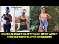 NYASHINSKI'S WIFE ZIA BETT SHARES ON WEIGHT LOSS MONTHS AFTER GIVING BIRTH || KETO DIET STRATEGY