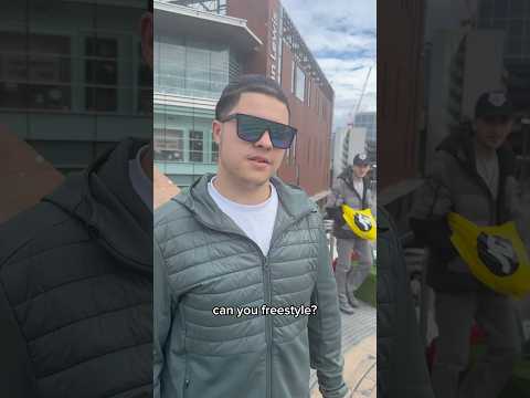 Found J.R.C. In Liverpool and he WENT IN #rap