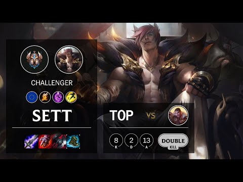 Sett Top vs Jayce - EUW Challenger Patch 10.14