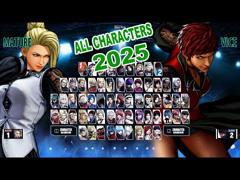 The King of Fighters XV all Characters 2025