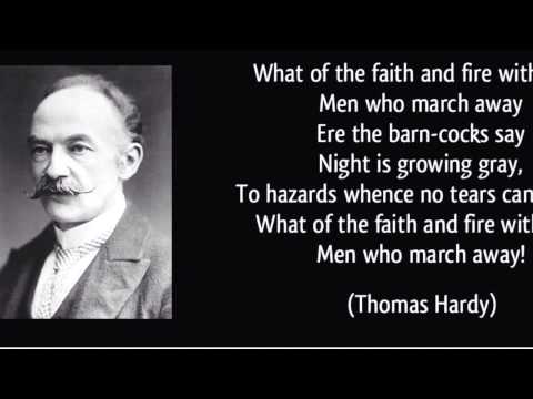 Poetry Of Thomas Hardy Men who March Away