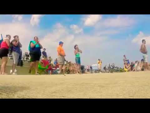 Surprise Fighter Jet Fly-by