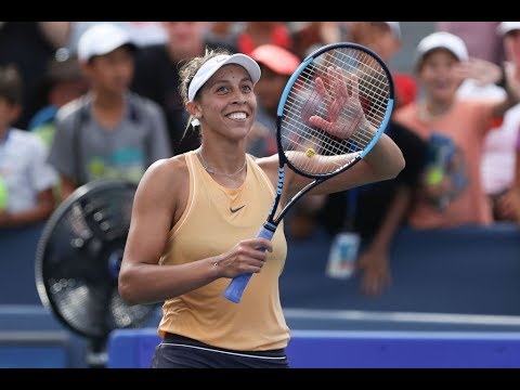 Теннис Madison Keys | 2019 Western & Southern Open Semifinals | Shot of the Day