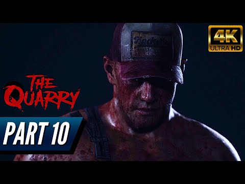 THE QUARRY Walkthrough Gameplay - PART 10 - The Matriarch [4K 60FPS]