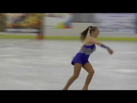 Emilia HALMAN SP Adv Novice II Solistki XI Zawody Mikolajkowe