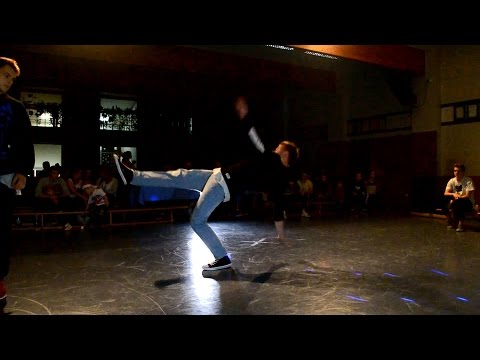 Flair vs Zielony - Półfinał | Bboying 1vs1 | (Contest Mikołajkowy 2015)
