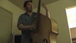 Slapping/Drumming a Latin Beat On The Upright Bass