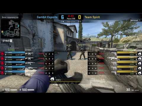 CSGO POV Spirit.Magixx vs. Gambit @inferno - 24 kills