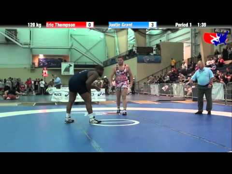 Eric Thompson vs. Justin Grant at 2013 ASICS University Nationals - FS