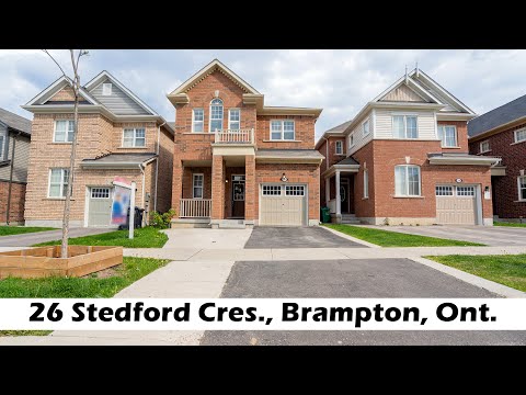 26 Stedford Cres Brampton Ont. - Detached Home for Sale