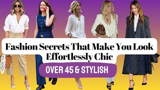 Fashion Secrets That make you look effortlessly Chic