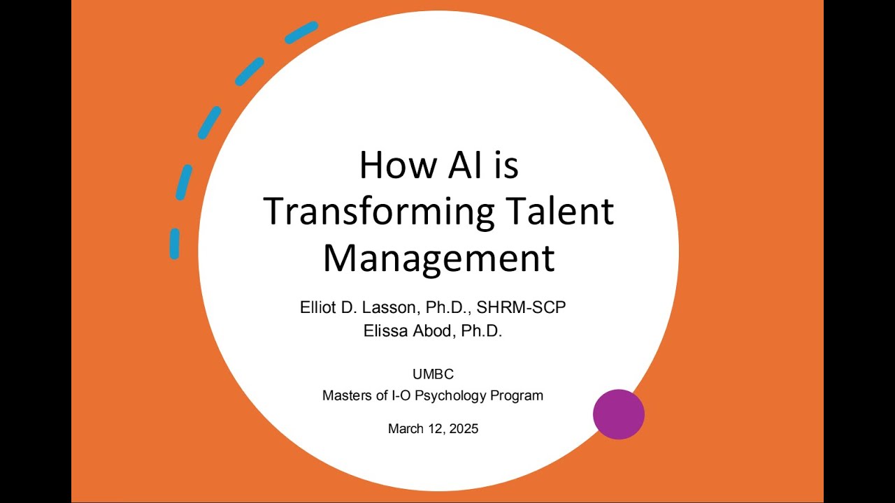 How AI is Transforming Talent Management